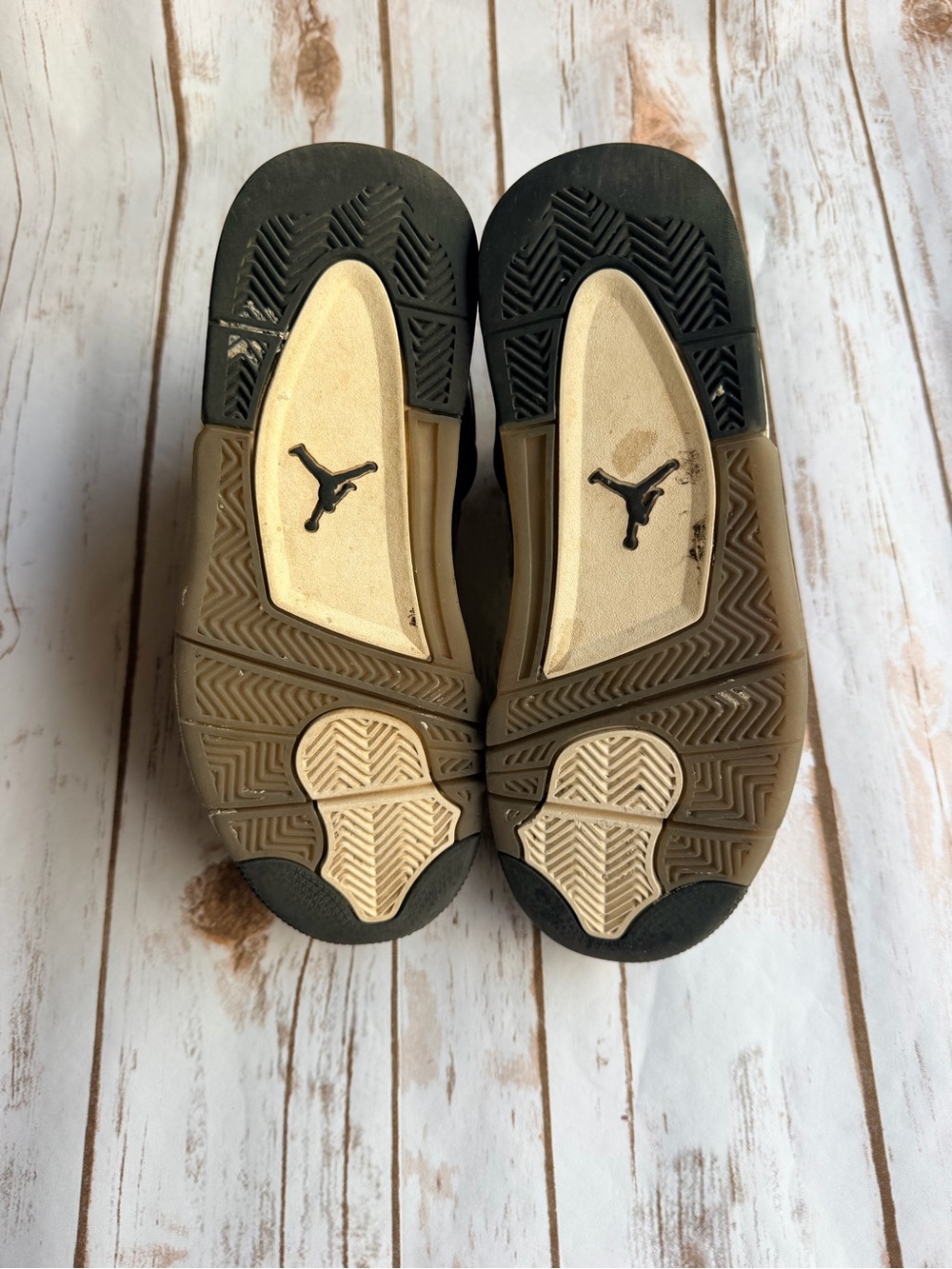 Jordan Men’s Sneakers in Tan and Dark Brown - Picture 3 of 6